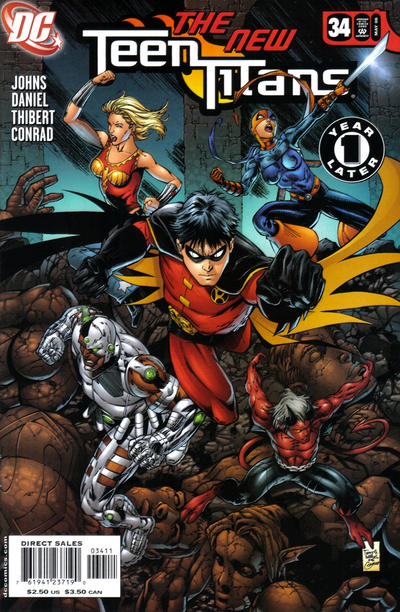 Teen Titans #34 [Tony S. Daniel / Kevin Conrad Cover]-Very Fine (7.5 – 9)