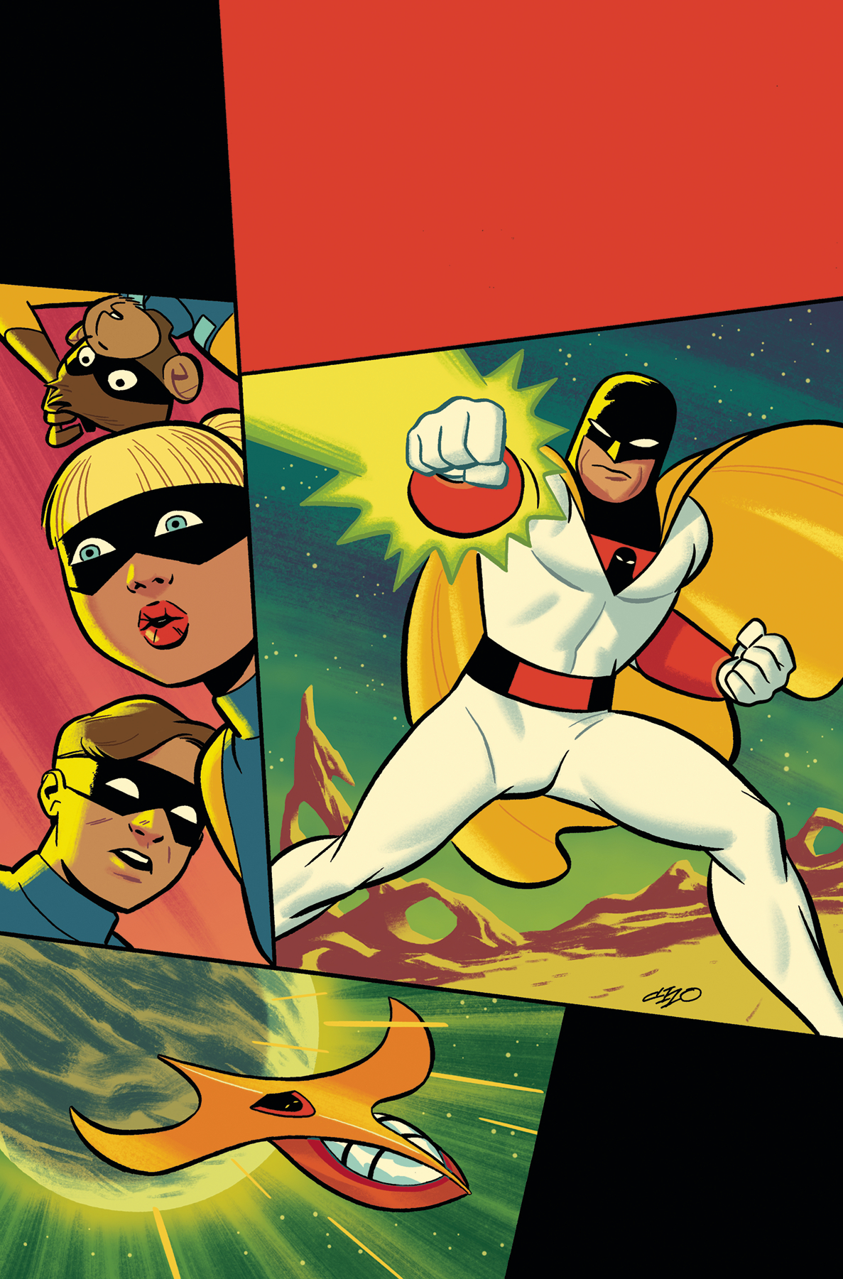 Space Ghost #1 Cover R 1 for 50 Incentive Cho Virgin