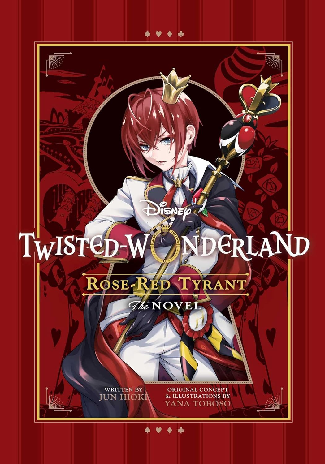 Disney Twisted-Wonderland Rose-Red Tyrant Novel Soft Cover