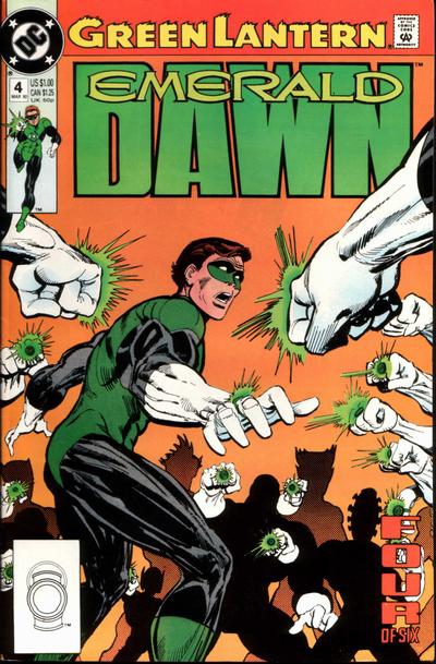 Green Lantern: Emerald Dawn #4 [Direct]-Near Mint (9.2 - 9.8)