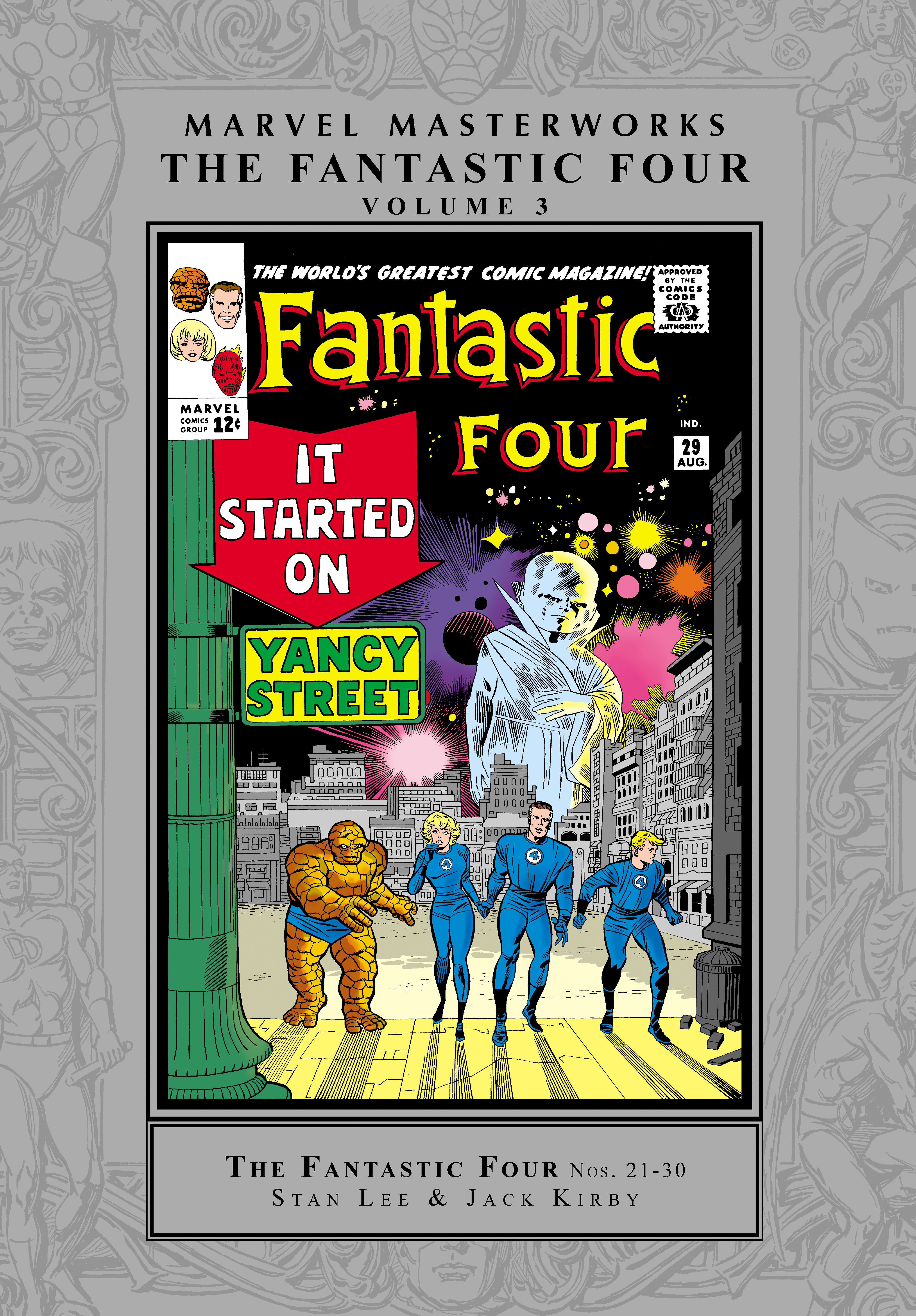 Marvel Masterworks Fantastic Four Hardcover Graphic Novel Volume 3 [Remasterworks]