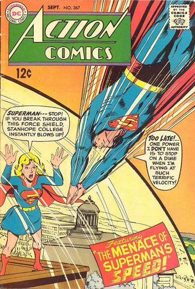 Action Comics #367 Above Average/Fine (5 - 7)