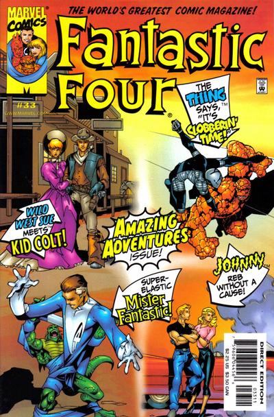 Fantastic Four #33 (1998) [Direct Edition]-Fine (5.5 – 7)