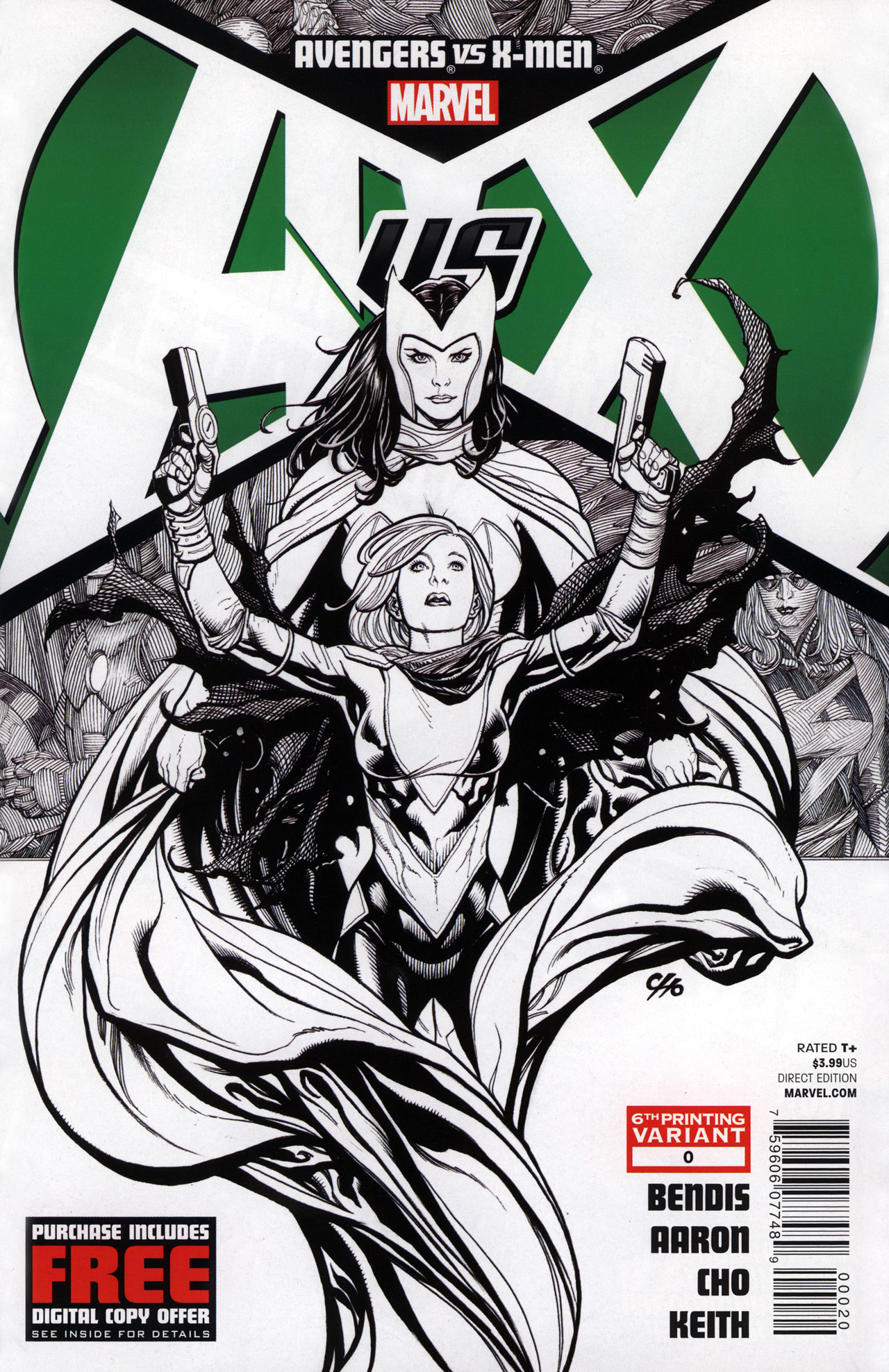 Avengers Vs X-Men #0 (Of 12) 6th Printing Cho Variant