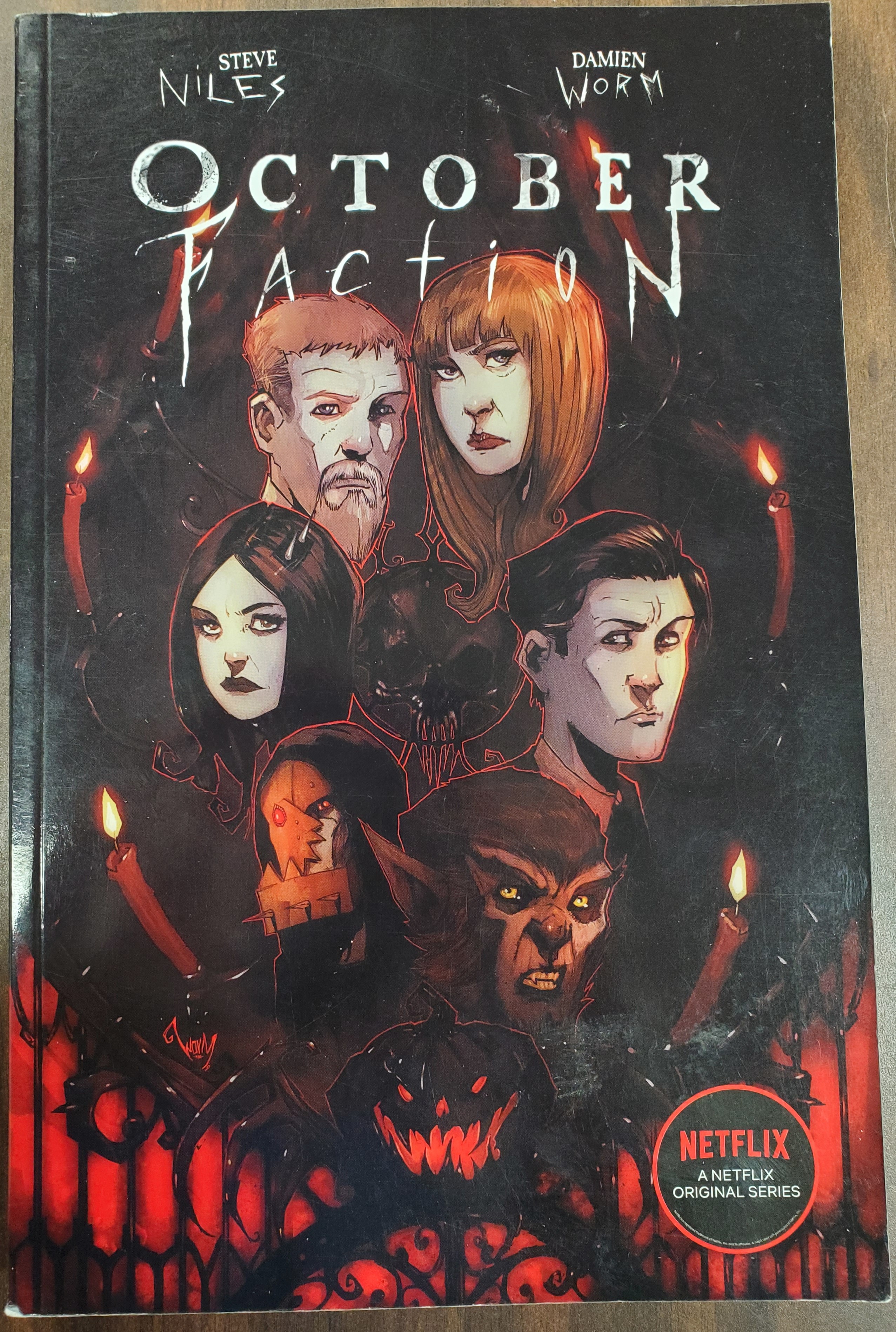 October Faction Open Season Graphic Novel (Idw 2019) Used - Good