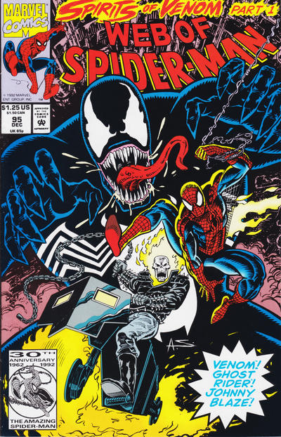 Web of Spider-Man #95 [Direct]-Fine (5.5 – 7)