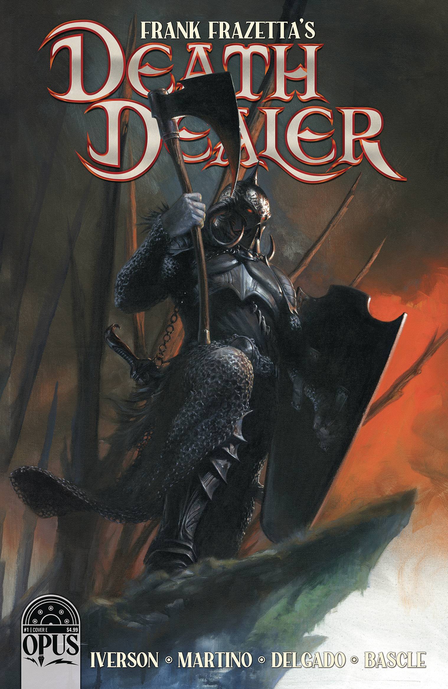 Frank Frazetta Death Dealer #1 Cover E 1 for 15 Incentive Dellotto