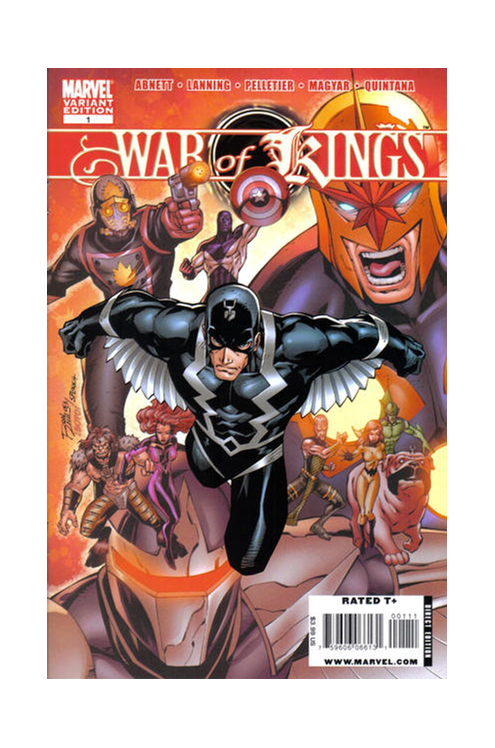 War of Kings #1 (Lim (Wok, 50/50 Cover)) (2009)