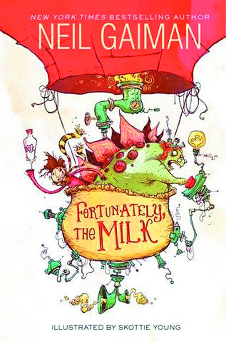 Neil Gaiman Fortunately The Milk Hardcover