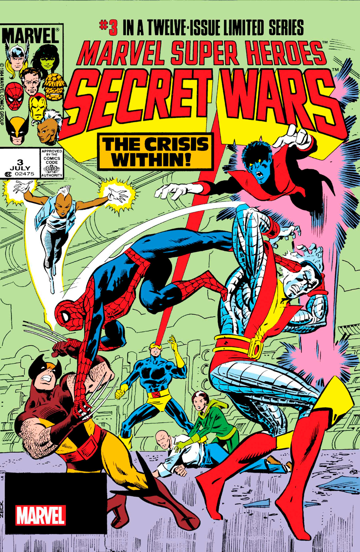 Marvel Super Heroes Secret Wars Facsimile #3 Foil Variant