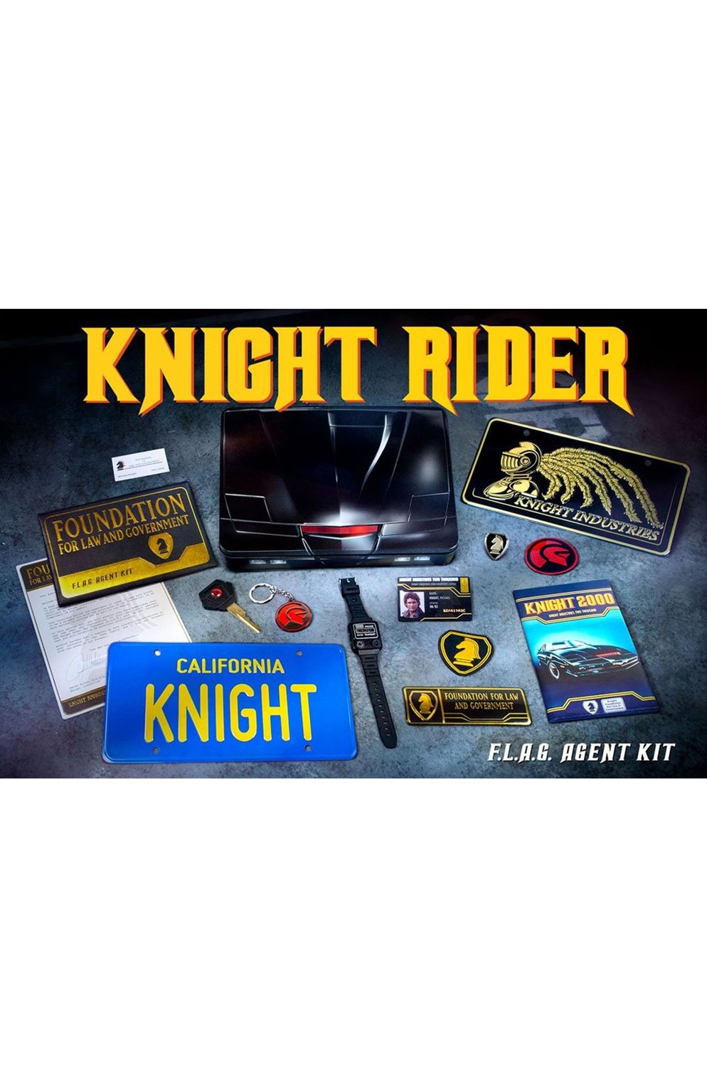Knight Rider F.L.A.G Agent Kit Gift Box