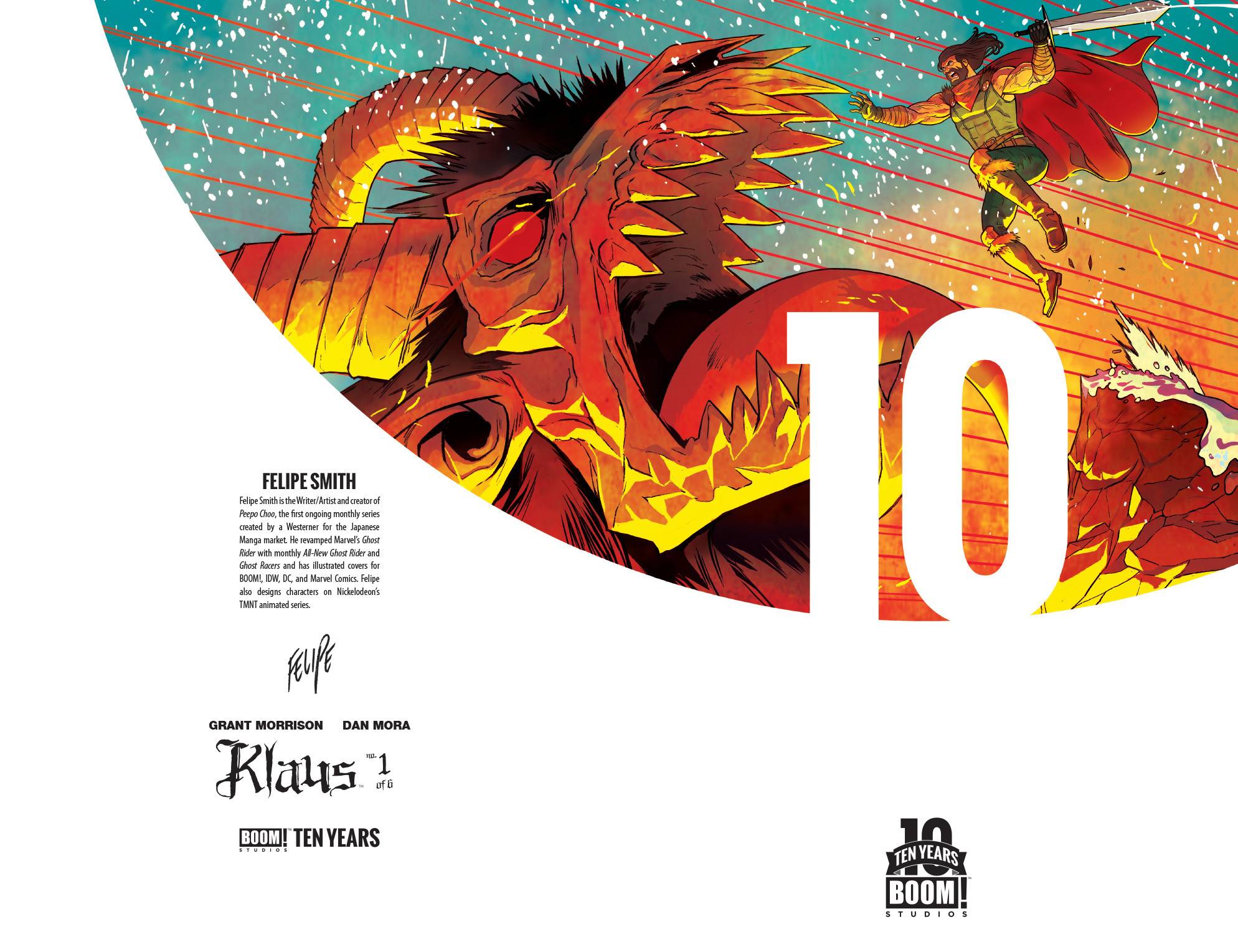 Klaus #1 1 for 10 Years Stelfreeze Variant