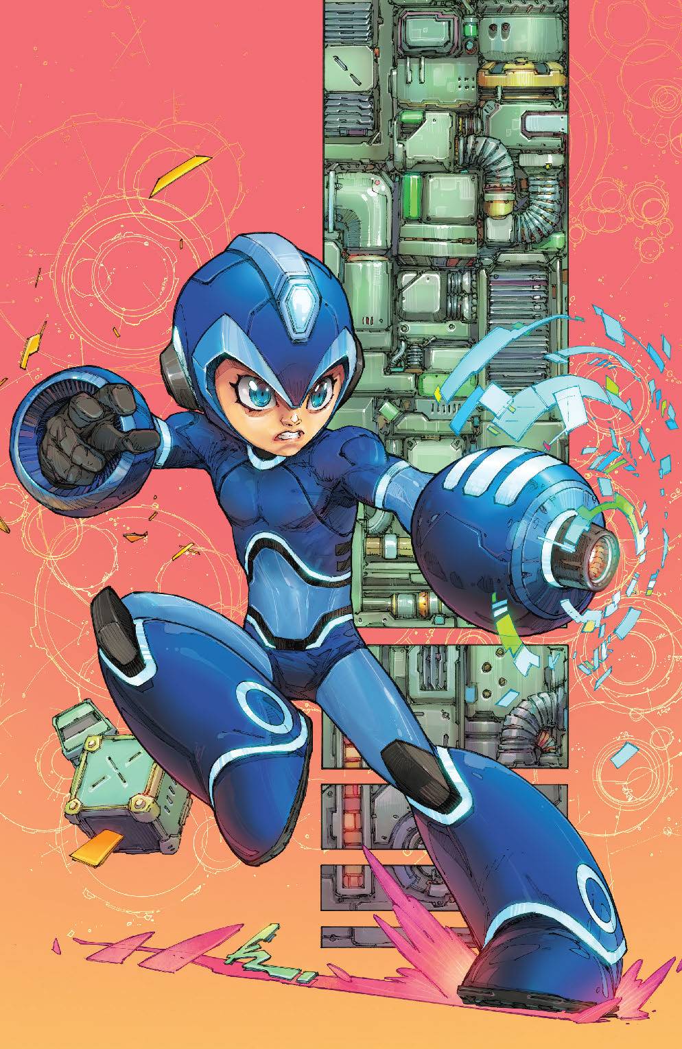Mega Man Fully Charged #2 Cover C Rocafort Variant