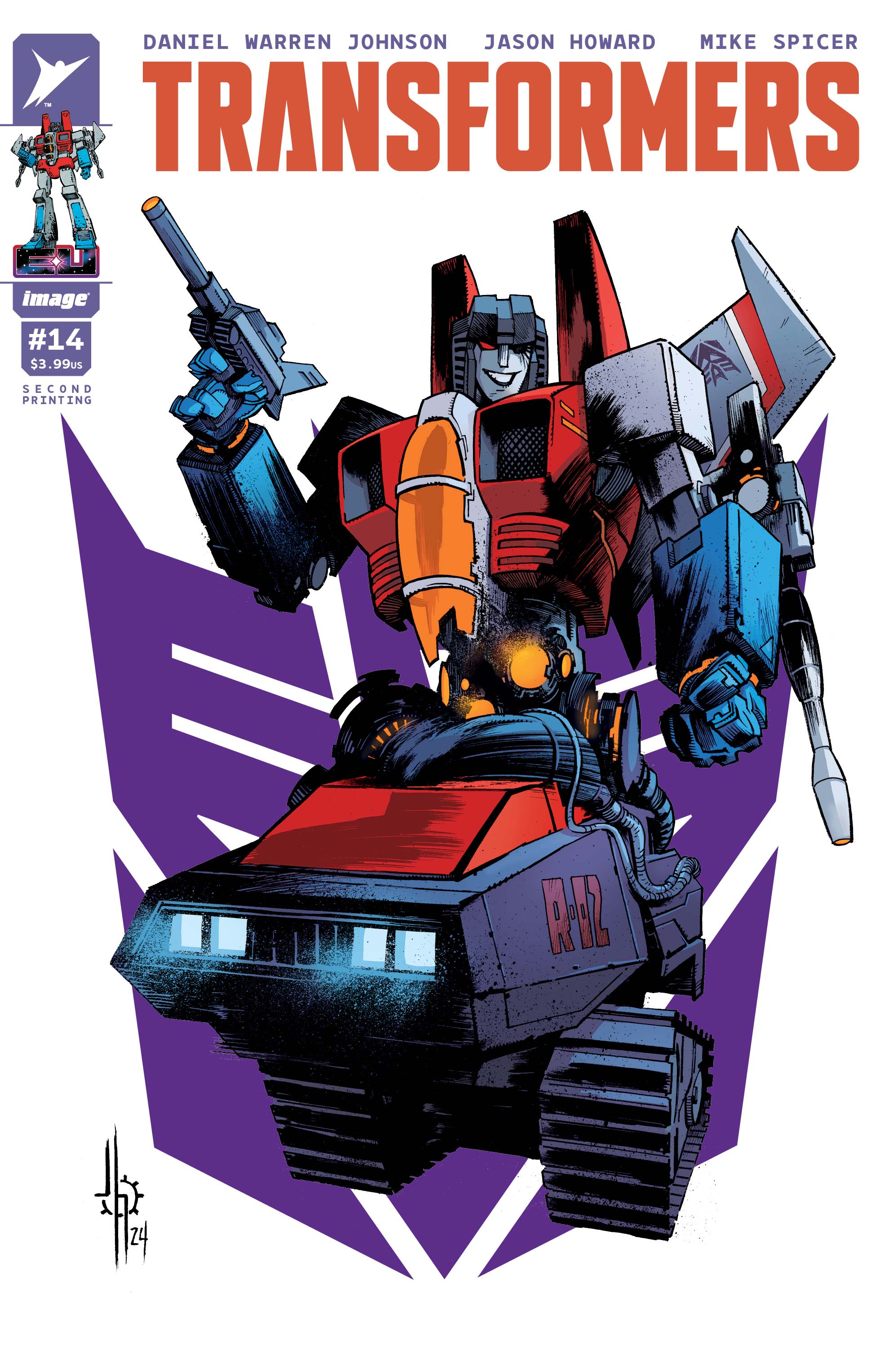 Transformers #14 2nd Printing Cover A Jason Howard