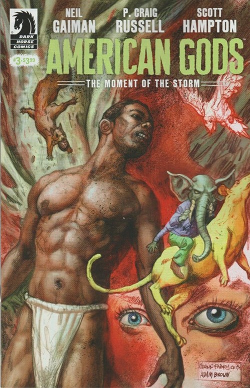 Neil Gaiman American Gods Moment of Storm #3 Cover A Fabry (Mature)