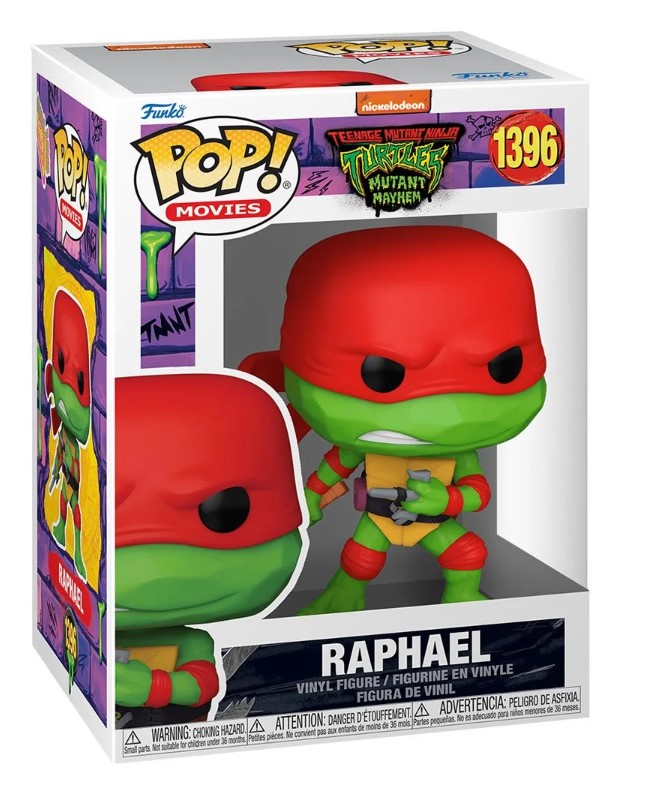 Teenage Mutant Ninja Turtles: Mutant Mayhem Raphael Funko Pop! Vinyl Figure #1396