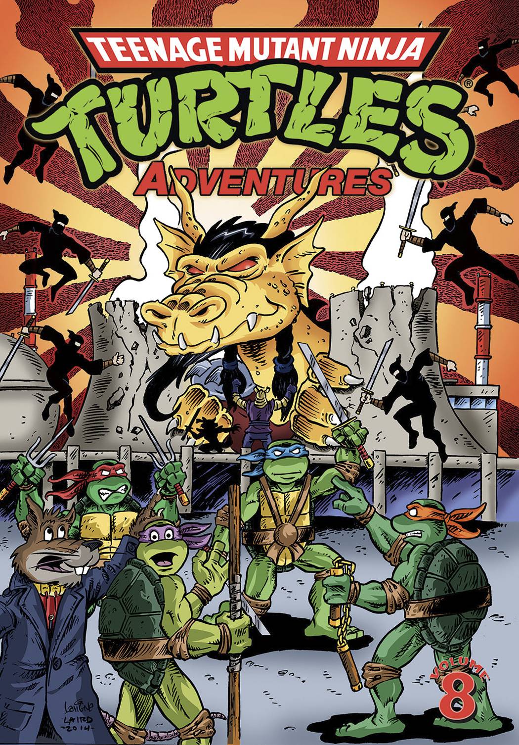 Teenage Mutant Ninja Turtles Adventures Graphic Novel Volume 8