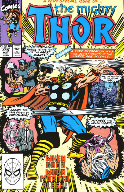 Thor #415 [Direct]-Near Mint (9.2 - 9.8)
