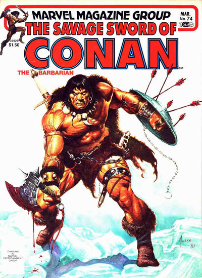 The Savage Sword of Conan #74 [Direct]