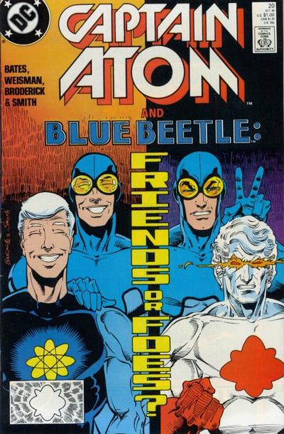 Captain Atom #20 [Direct]-Near Mint (9.2 - 9.8)