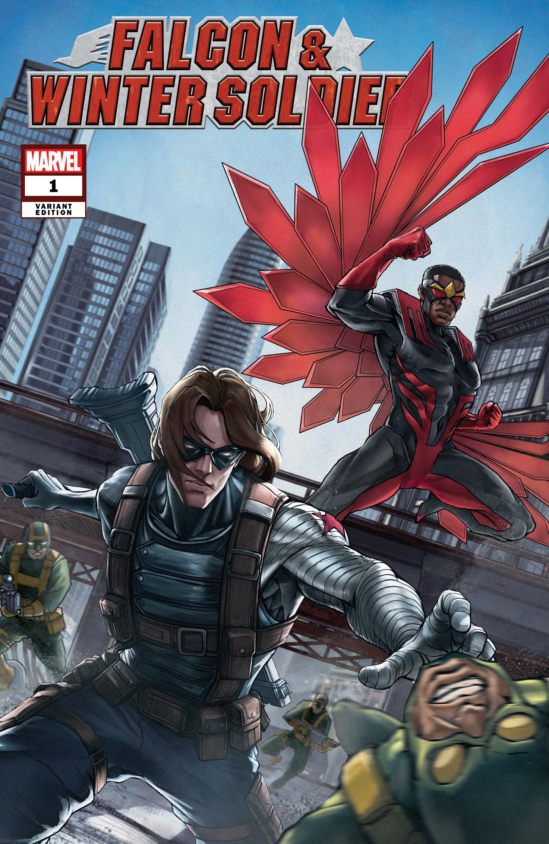 Falcon & Winter Soldier #1 Ziyian Liu Chinese New Year Variant (Of 5)