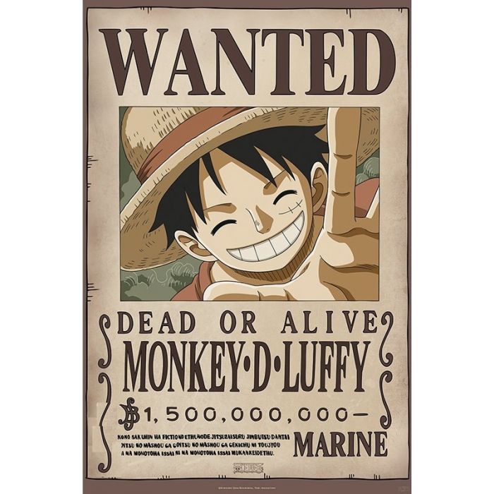 One Piece - Wanted Luffy