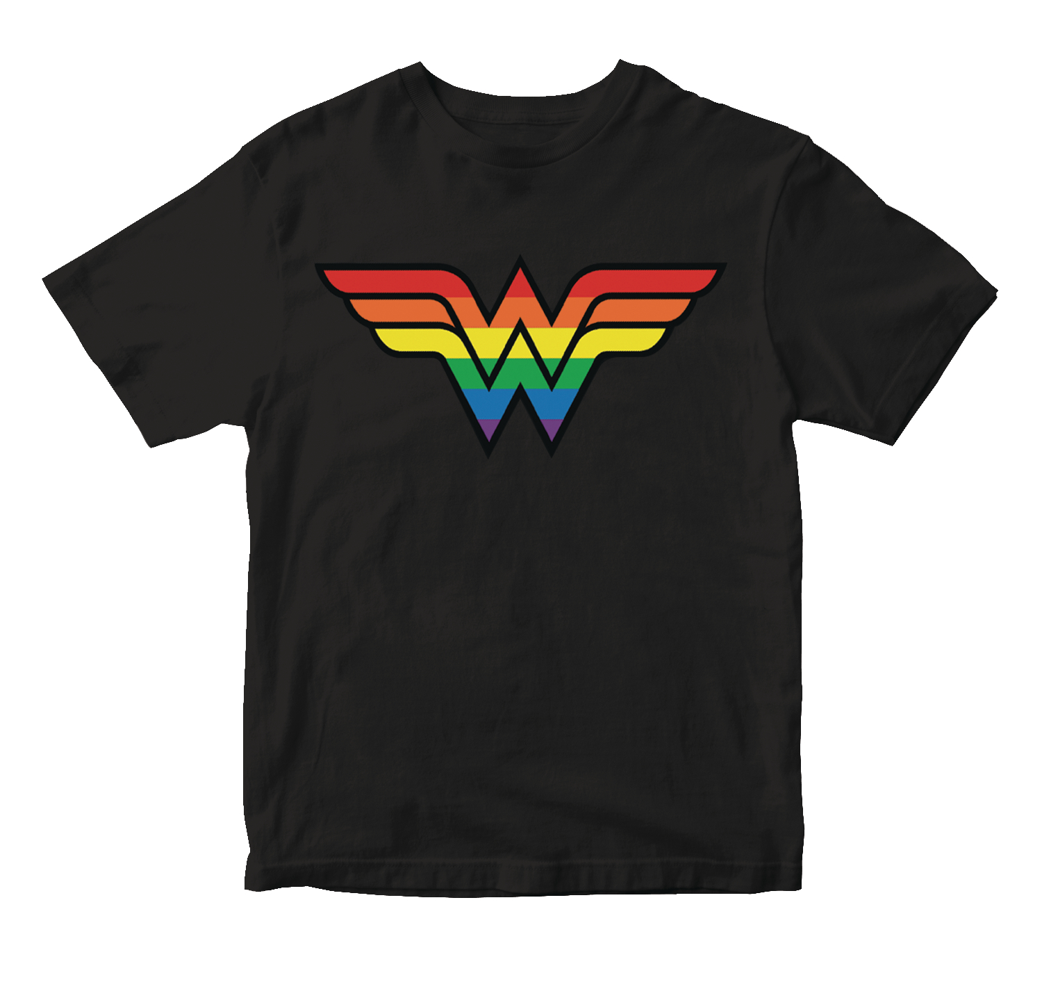 Wonder Woman Pride Symbol T-Shirt XXL