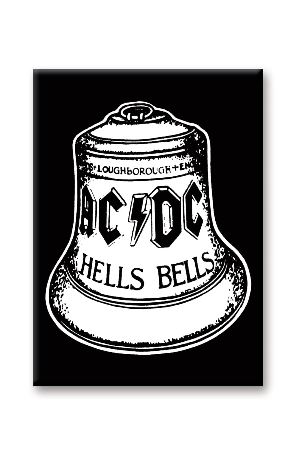 Ac/DC - Hells Bells Bw Flat Magnet