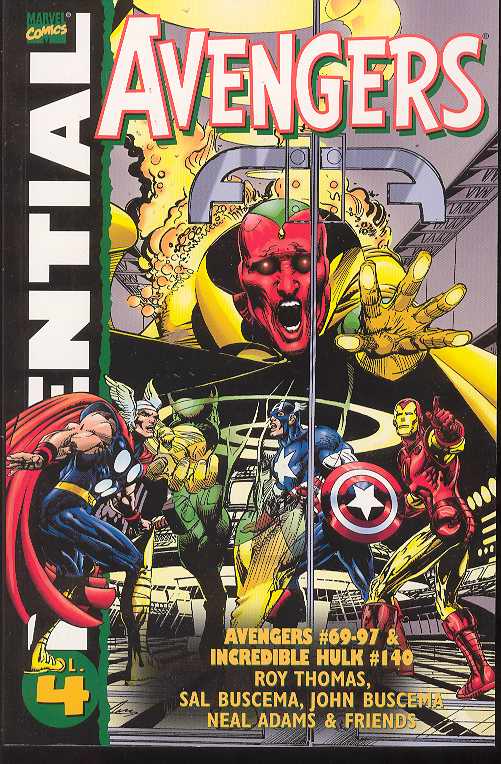 Essential Avengers Graphic Novel Volume 4