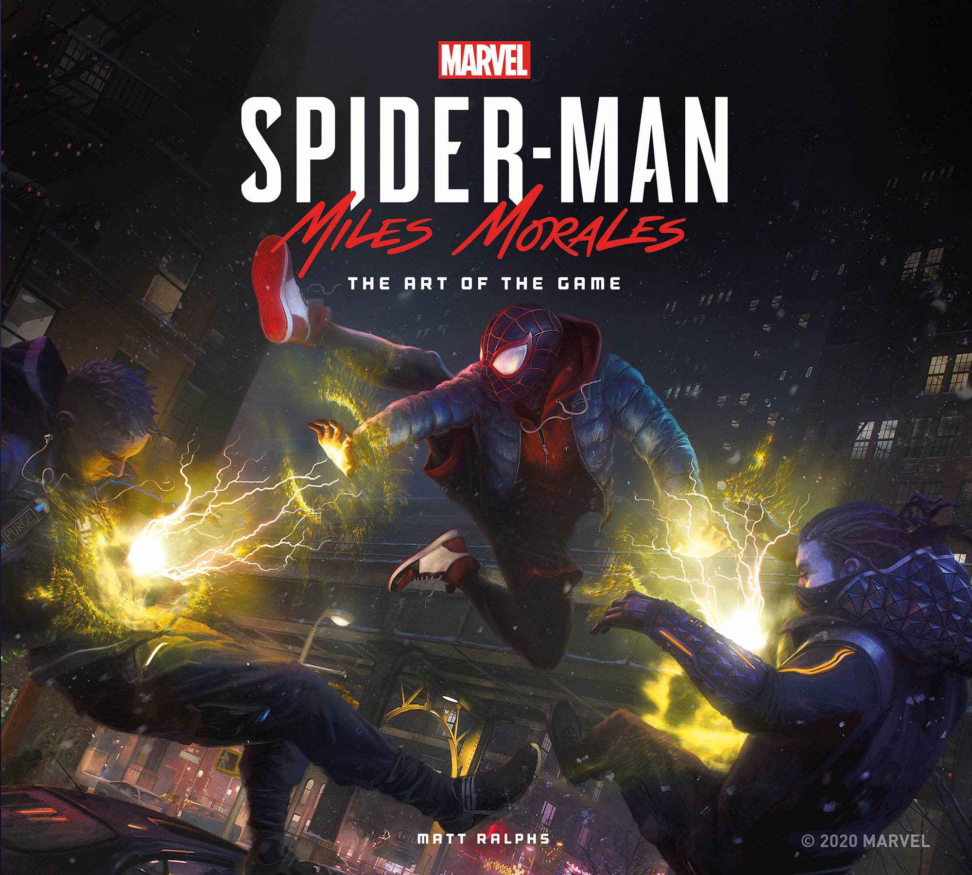 Marvels Spider-Man Miles Morales Art of Game Hardcover