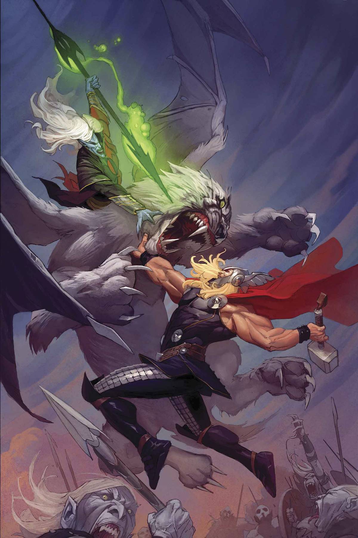 Thor by Garney Poster