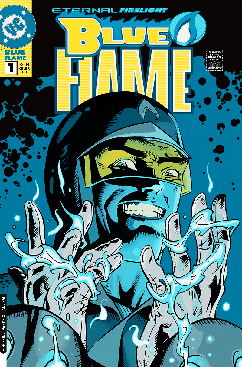 Blue Flame #1 Cape & Cowl Comics Exclusive Gooden & Daniel Variant