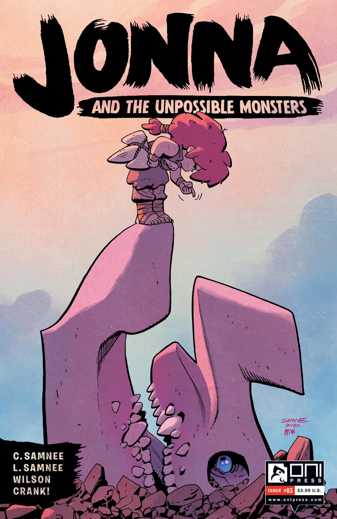 Jonna and the Unpossible Monsters #3 Cover A Samnee