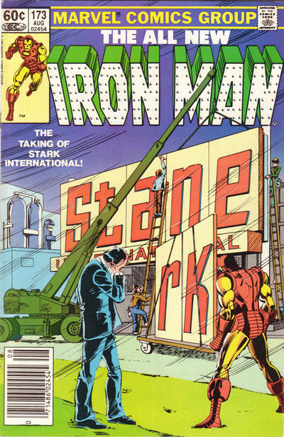 Iron Man #173 [Newsstand] - Fn/Vf 7.0