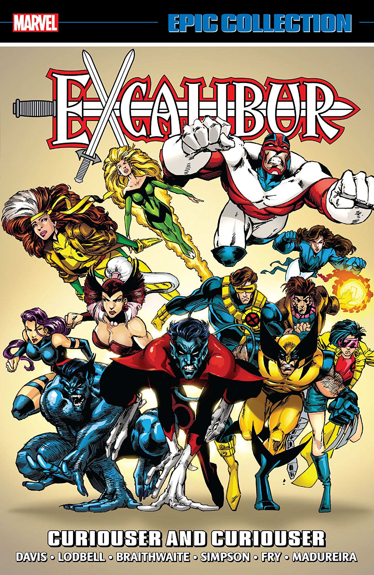 Excalibur Epic Collection Graphic Novel Volume 4 Curiouser And Curiouser