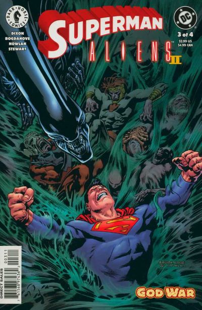Superman Aliens II Godwar #3 (2002)