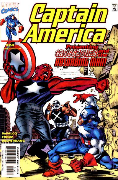 Captain America #24 [Direct Edition]-Very Fine