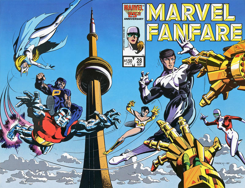 Marvel Fanfare #28-Very Good (3.5 – 5)