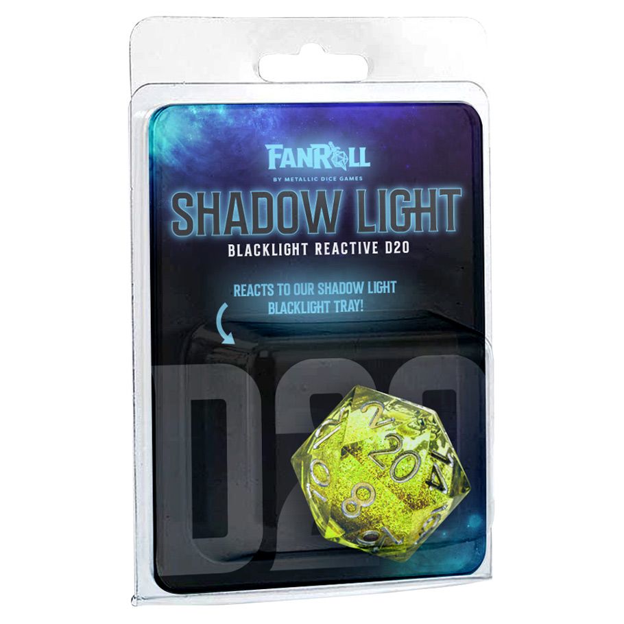 Liquid Dice Individual D20 Elixir Shadow Light Uv