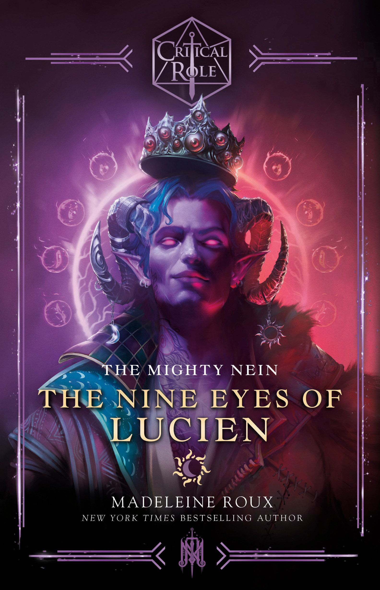 Critical Role The Mighty Nein--The Nine Eyes of Lucien Softcover Novel