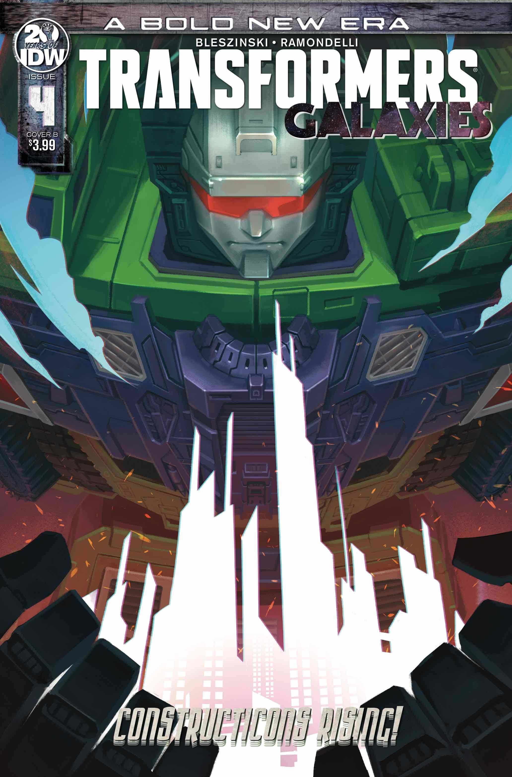 Transformers Galaxies #4 Cover B Pitre-Durocher