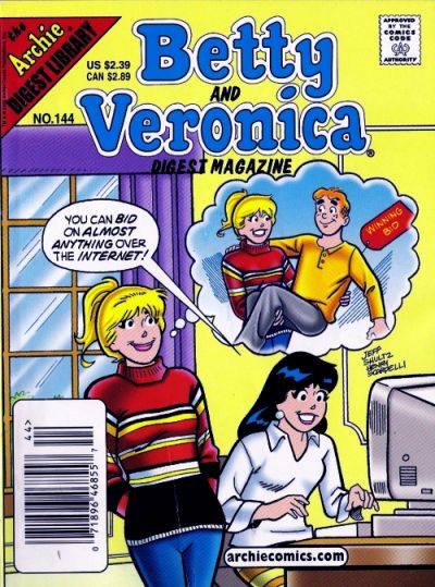 Betty And Veronica Comics Digest Magazine #144