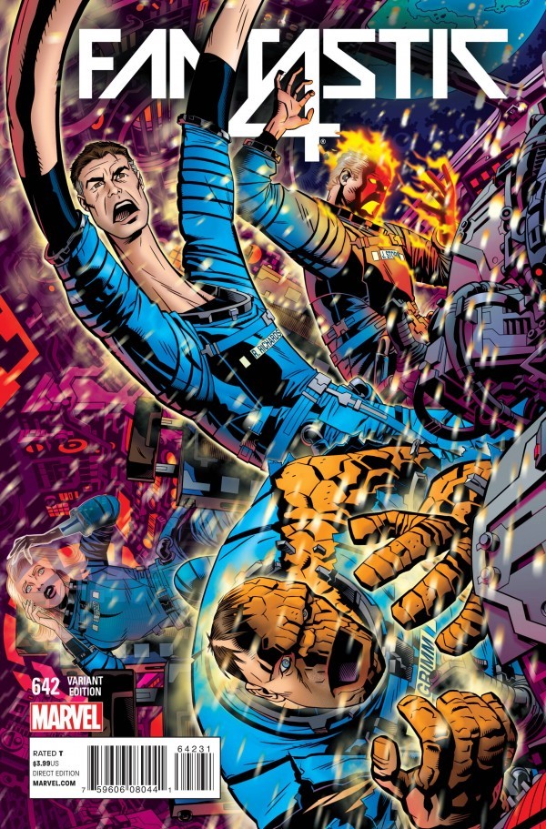 Fantastic Four #642 (Golden Connecting Variant) (2014)