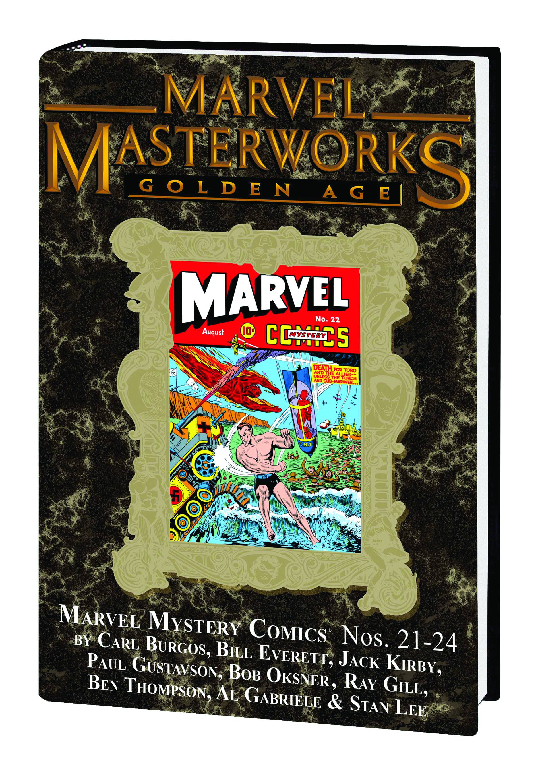 Marvel Masterworks Golden Age Marvel Comics Hardcover Volume 6 Direct Market Edition 166
