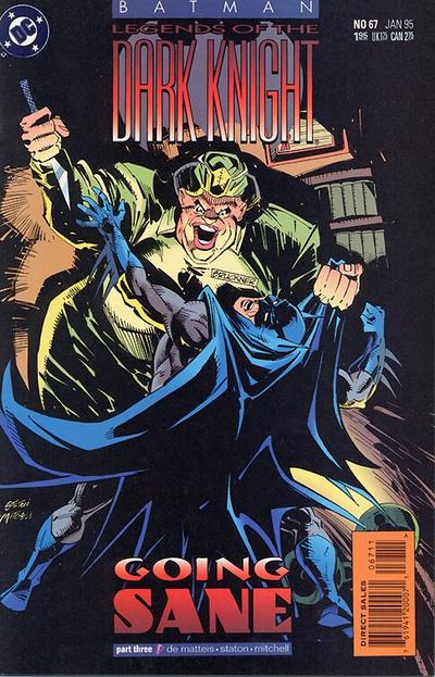 Batman: Legends of The Dark Knight #67 (1992)-Near Mint (9.2 - 9.8)