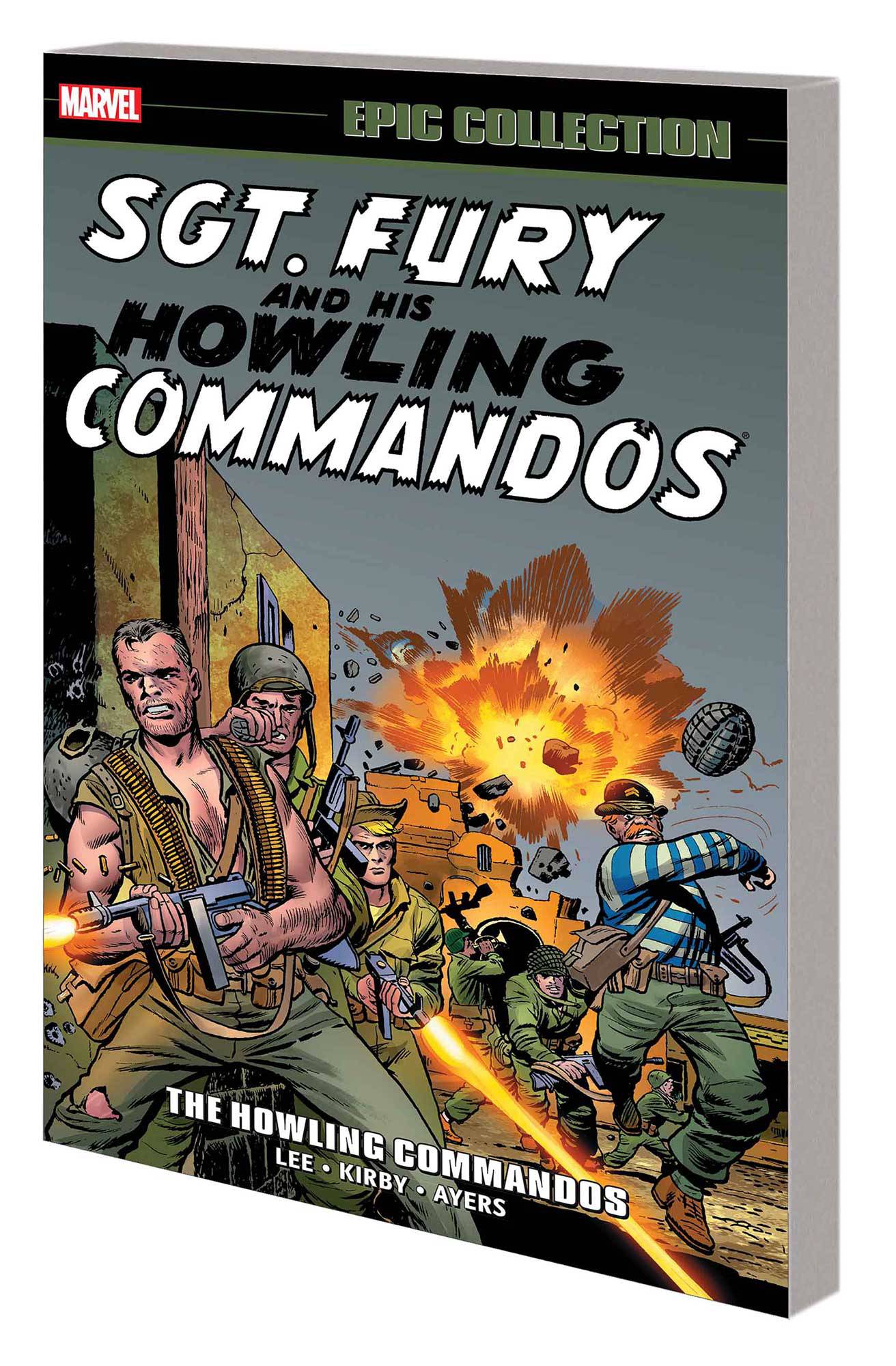 Sgt Fury Epic Collection Graphic Novel Volume 1 The Howling Commandos