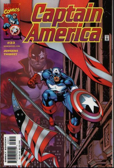 Captain America #33 [Direct Edition] - Vf+ 8.5