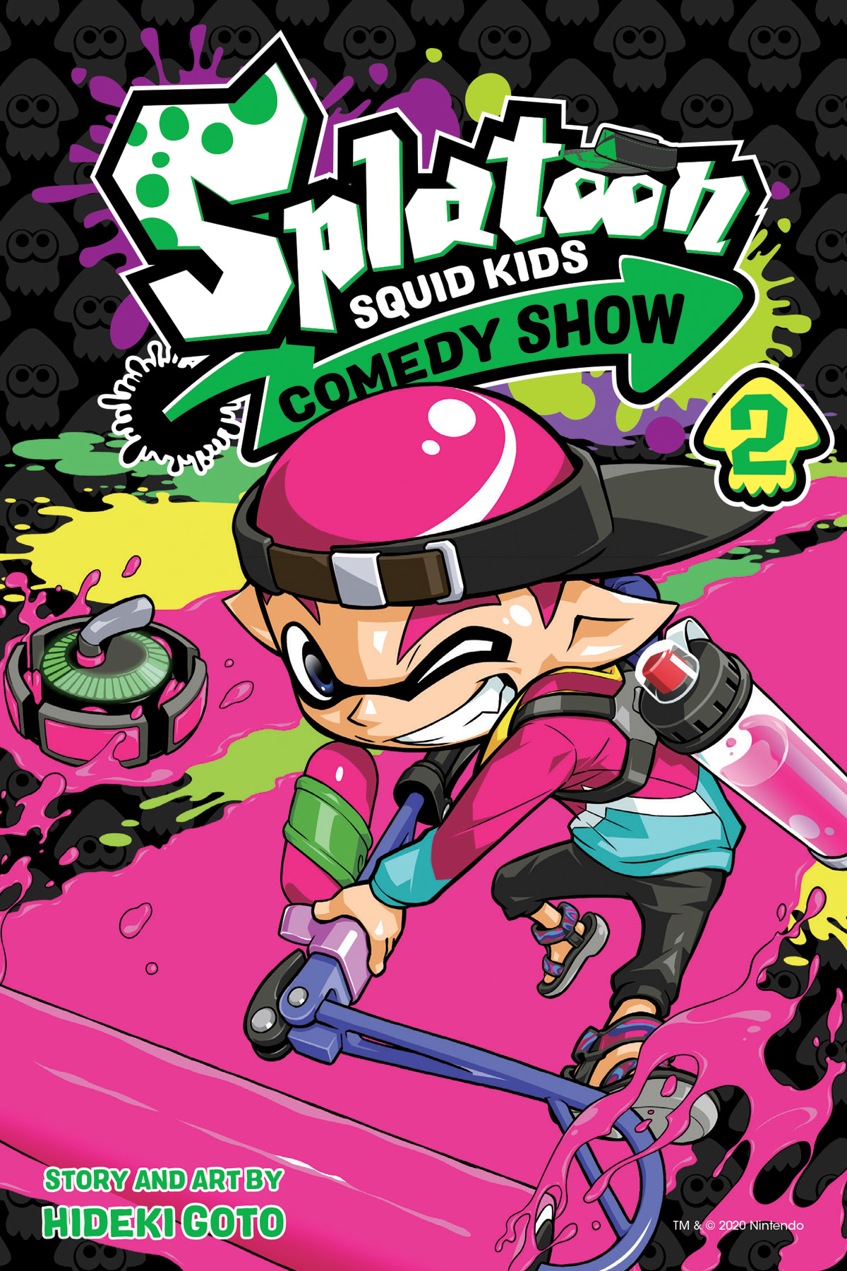 Splatoon Squid Kids Comedy Show Manga Volume 2