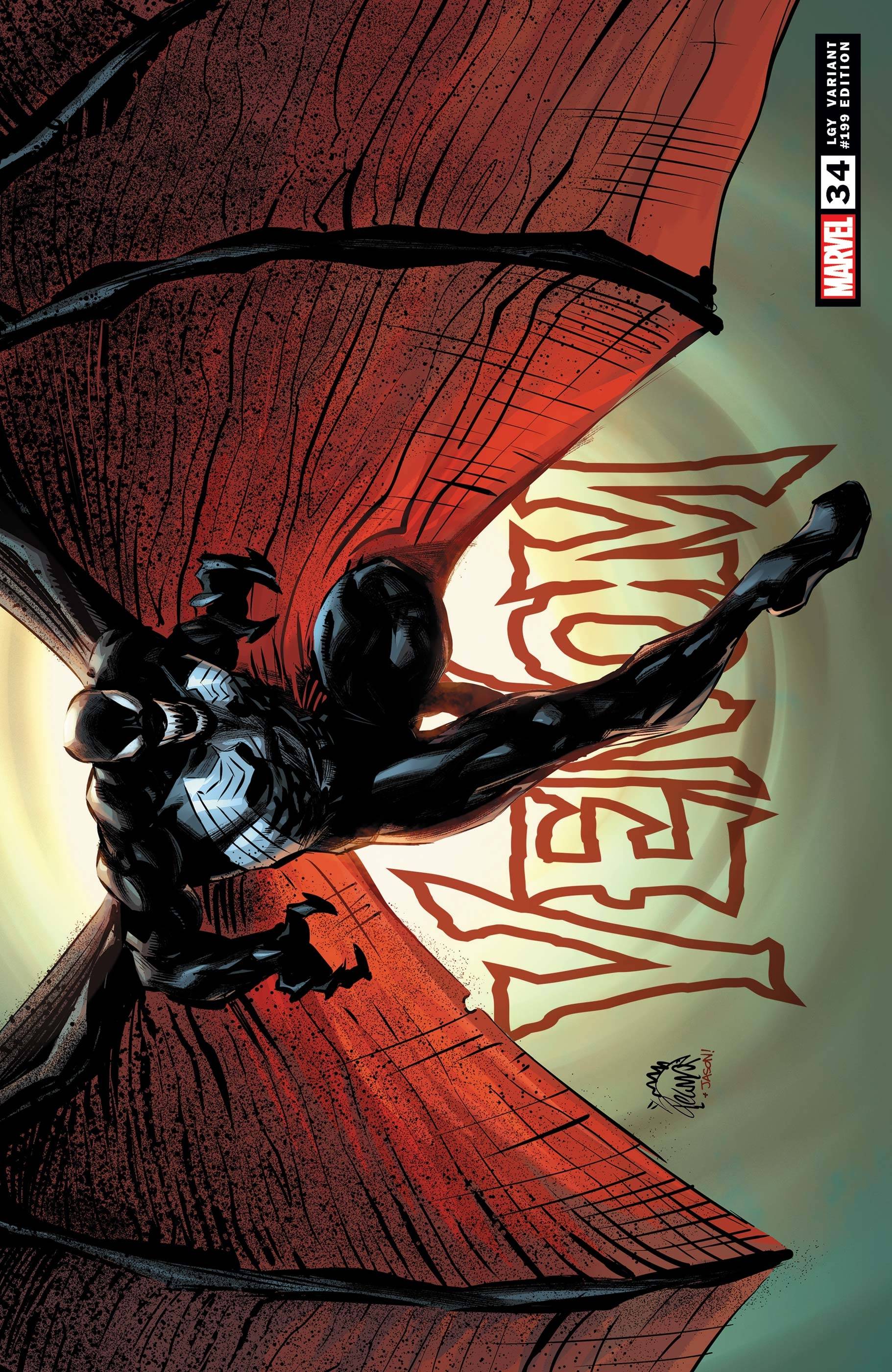 Venom #34 Stegman Variant King In Black (2018)