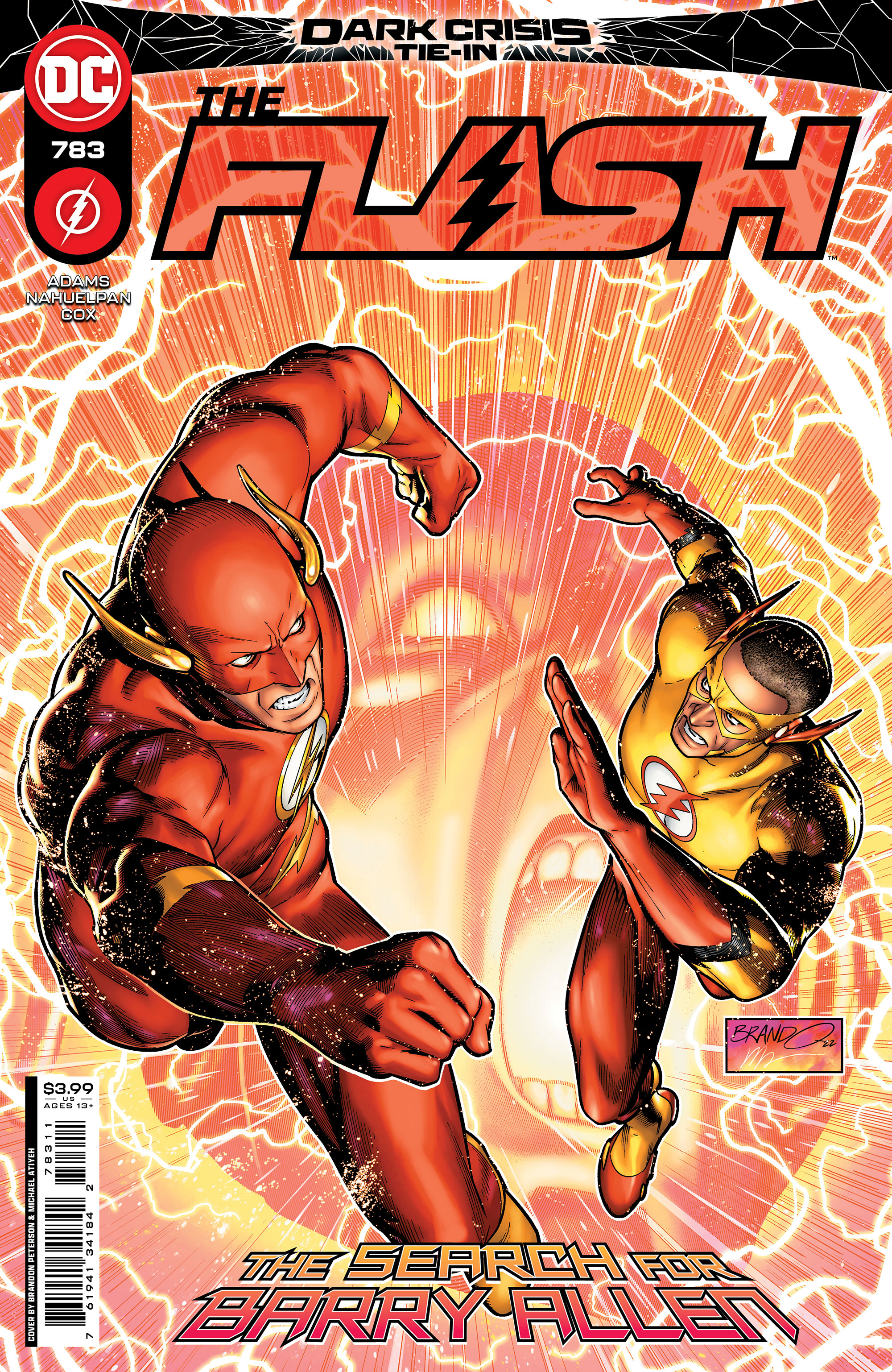 Flash #783 Cover A Brandon Peterson & Michael Atiyeh (Dark Crisis) (2016)